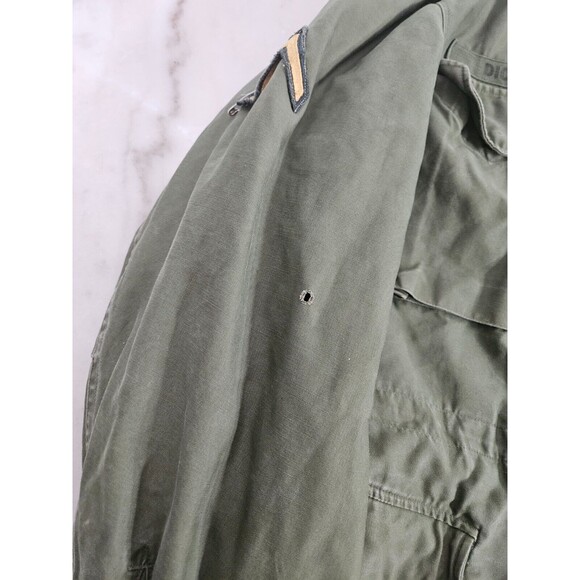 Vintage 1957 Field Jacket Long Medium Authentic Field US Army Jacket - Picture 11 of 16